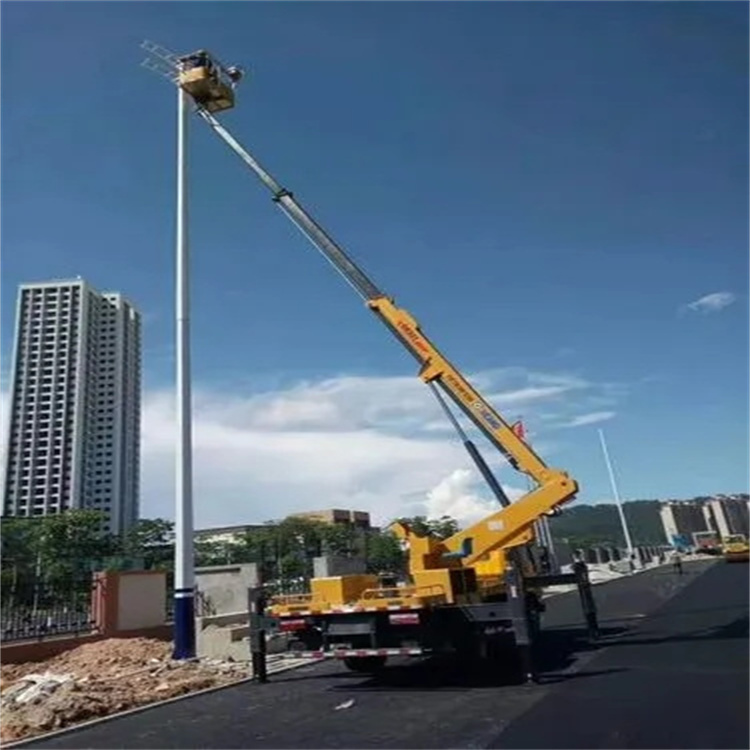 松桃维修路灯的曲臂升降车出租